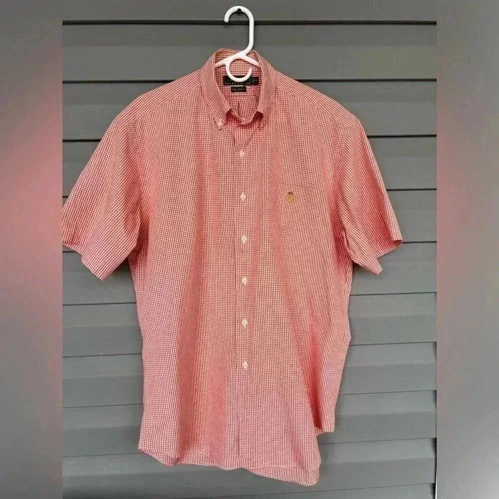 Ralph Lauren Black Label Men’s Cotton Button-Down Oxford Shirt Sz M